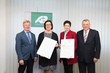 Obfrau-Stv. BBKO ÖKR Luwig Schurm, Obfrau-Stv. KR ÖKR Klaus Schwarz, Obfrau Vizepräs. ÖKR Theresia Meier, Bundesbäuerin Vizepräs. ÖKR Andrea Schwarzmann, Generaldirektor Mag. Franz Ledermüller © SVB