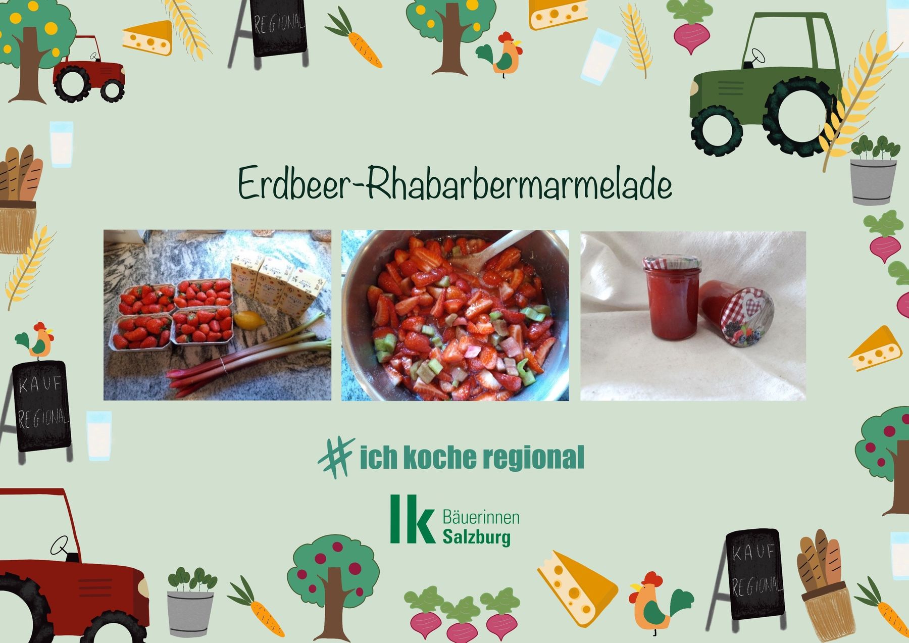 Erdbeer-Rhabarbermarmelade (1)