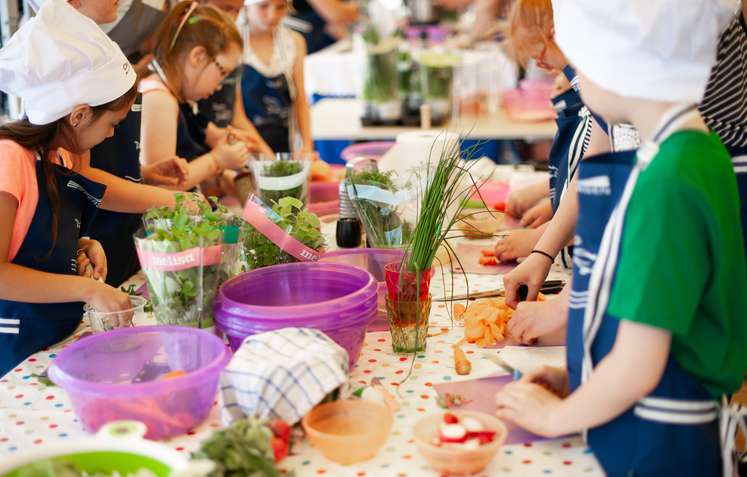 Kinder kochen Kinder kochen