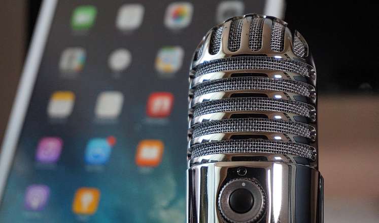 Mikrofon für Podcast