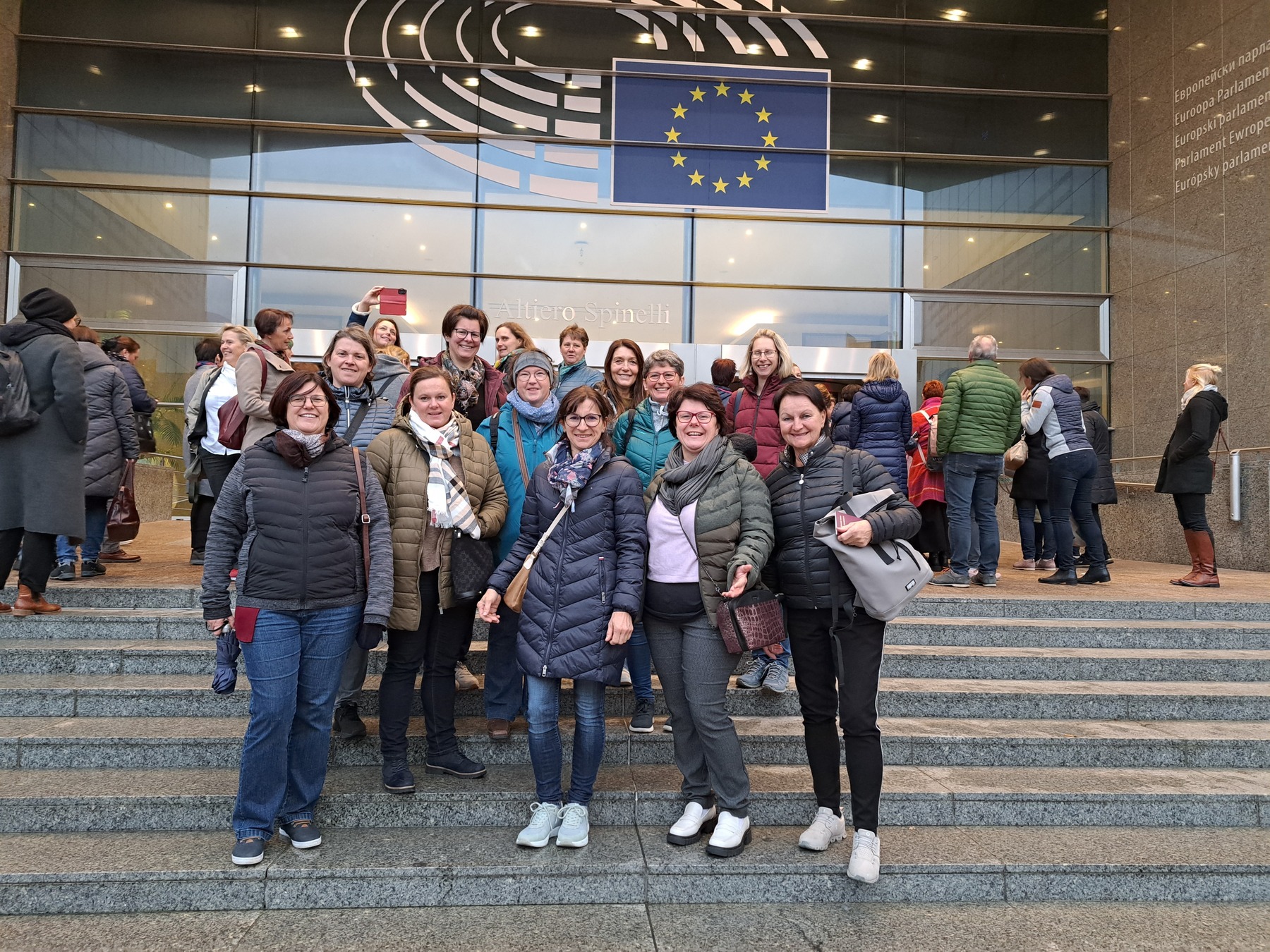 Brüssel-Reise der ZAMm-Absolventinnen 2022 © Maria Schlössinger