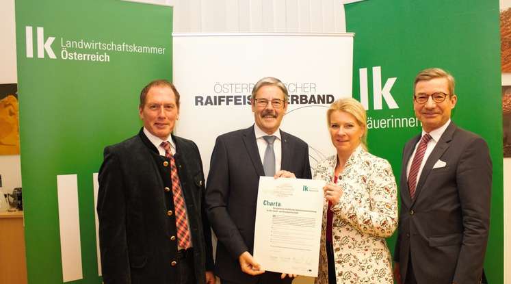 Charta vom Österr. Raiffeisenverband unterzeichnet 5.12.2022 Charta vom Österr. Raiffeisenverband unterzeichnet 5.12.2022