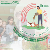 Sharepic: Wir schaffen Bewusstsein für unsere Lebensgrundlagen im Dialog mit der Gesellschaft Sharepic: Wir schaffen Bewusstsein für unsere Lebensgrundlagen im Dialog mit der Gesellschaft
