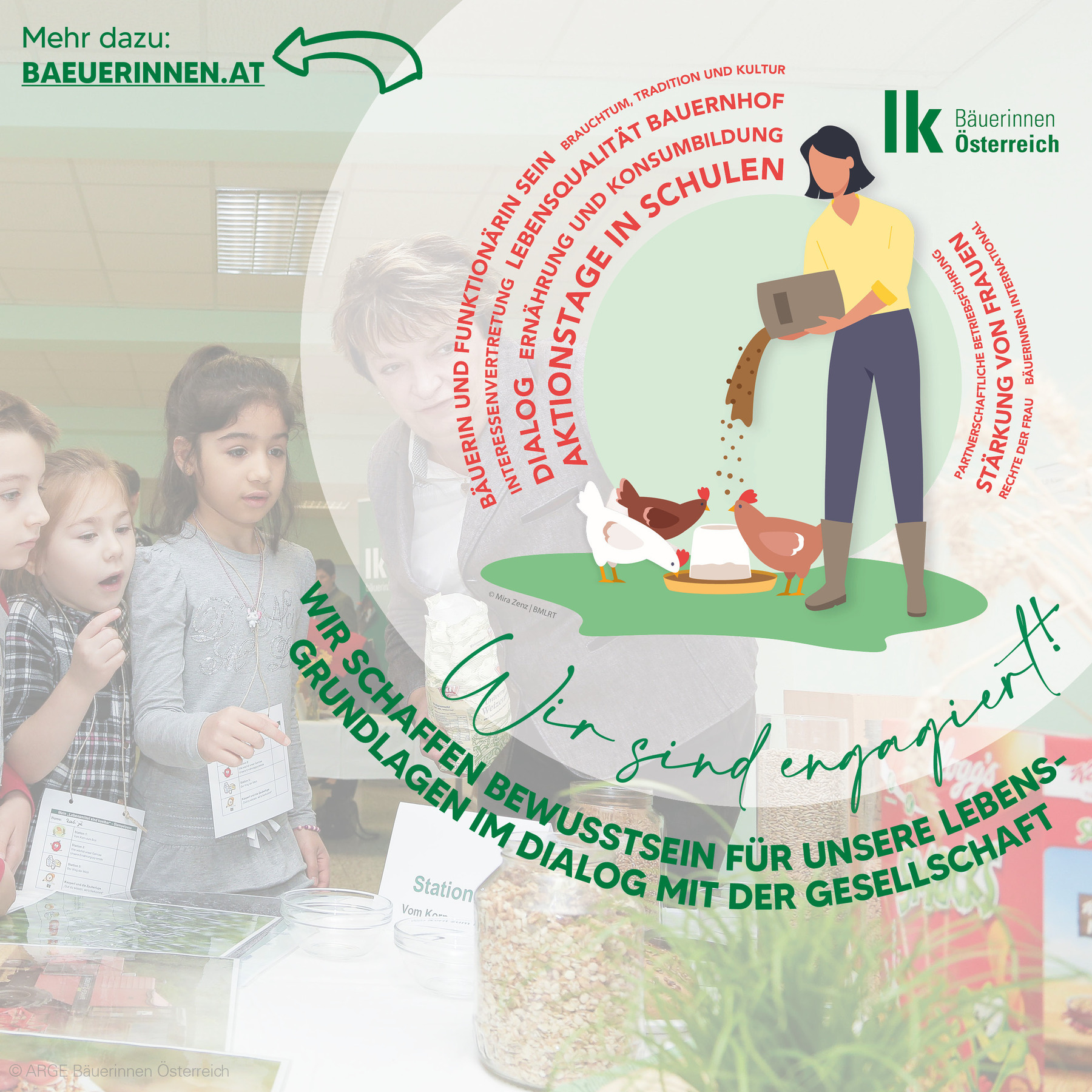 Sharepic: Wir schaffen Bewusstsein für unsere Lebensgrundlagen im Dialog mit der Gesellschaft Sharepic: Wir schaffen Bewusstsein für unsere Lebensgrundlagen im Dialog mit der Gesellschaft