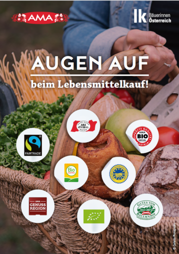 Cover Broschüre Augen auf beim Lebensmitteleinkauf 2023