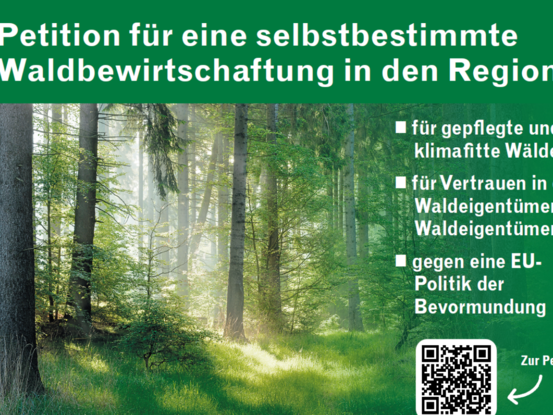Petition gegen EU-Entwaldungs-VO © AdobeStock / AVTG