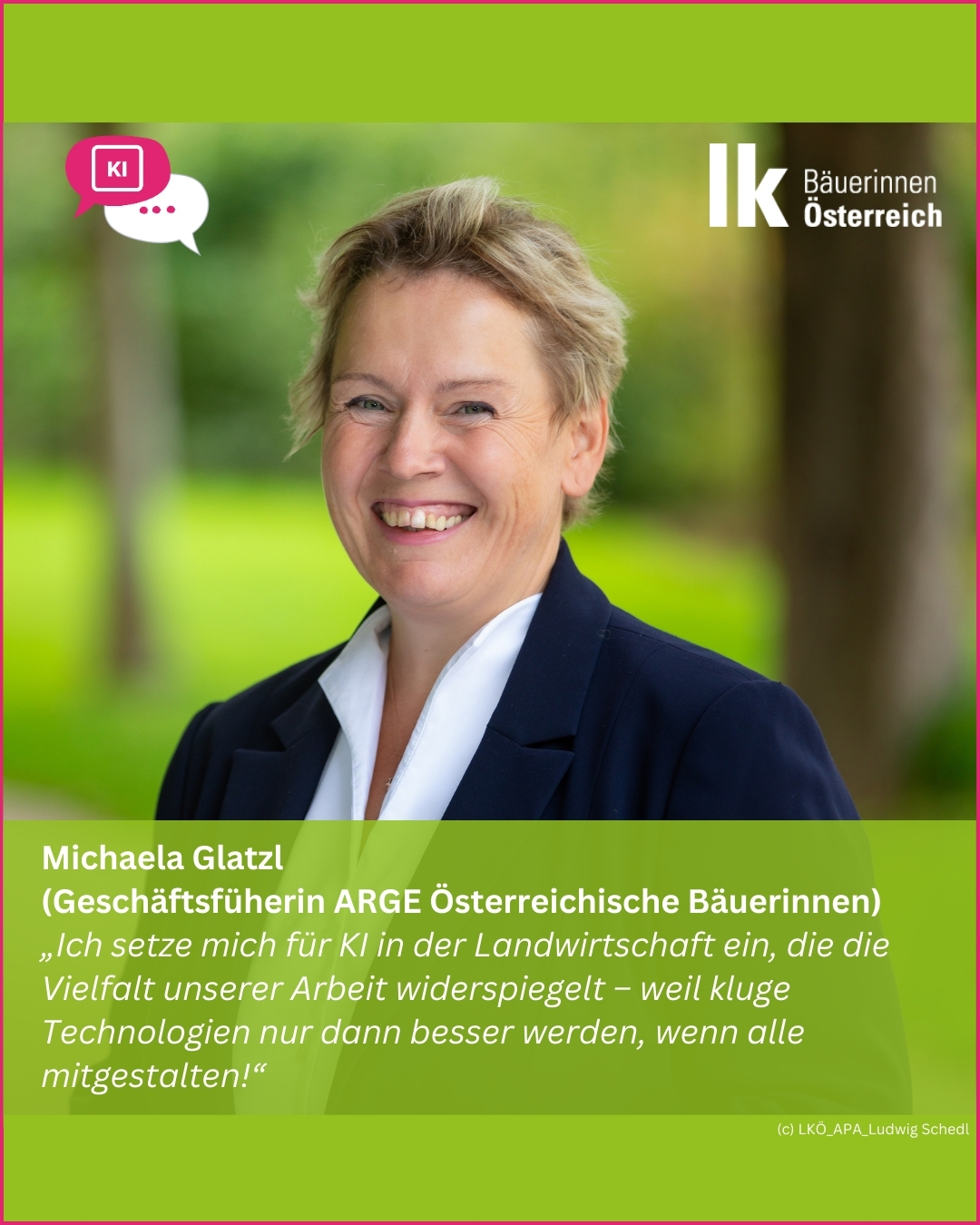 Michaela Glatzl © LK Österreich