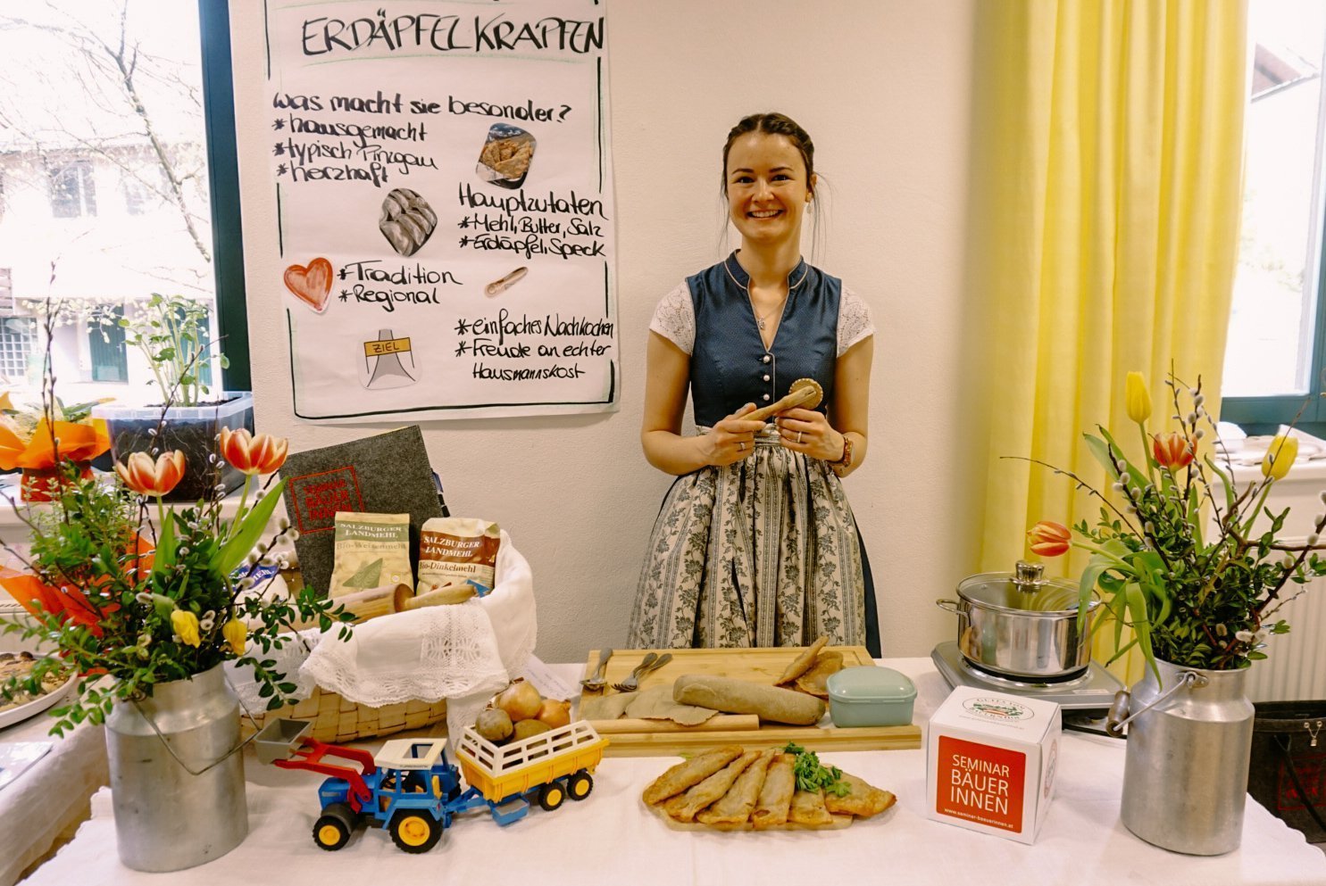 Maire Terese Kehrer ist eine der 18 neuen Seminarbäuerinnen.jpg Maire Terese Kehrer ist eine der 18 neuen Seminarbäuerinnen.jpg