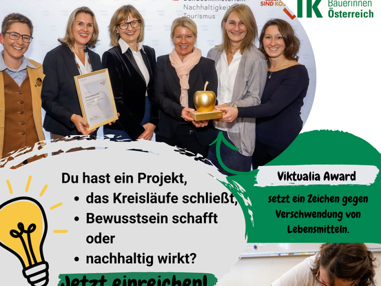 Bewerbung Viktualiaaward 2025 © Siegl/LKÖ für ARGE Bäuerinnen