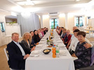 COPA-Seminar in Warschau 2025 Am Abendessen  und auch am Seminar nahmen die Frauen des nationalen polnischen Bäuerinnenbeirates teil.  © Christine Riepl