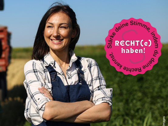 Rechte der Frau Bewerbungsposting © CANVA/Foto: GoodLifeStudio_Getty Images