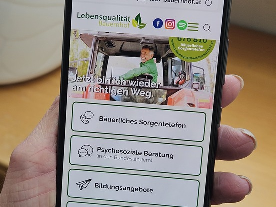 Lebensqualität am Bauernhof © Kraml/LKÖ