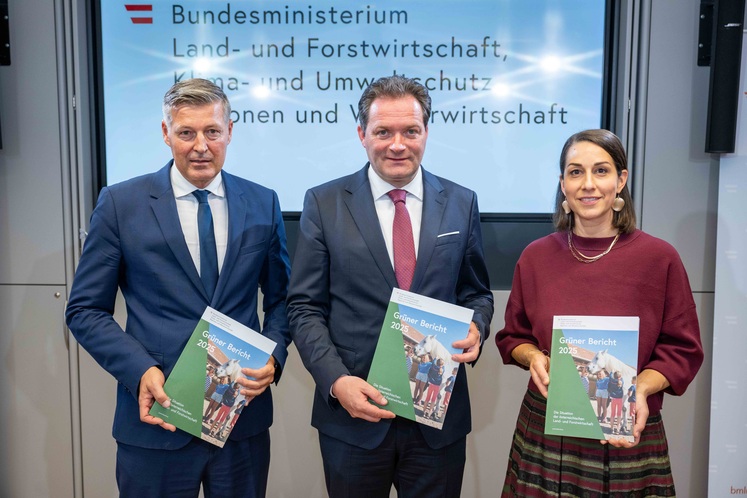 Präsentation des Grünen Berichts Präsentation des Grünen Berichts