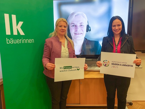 Presseauftakt Intern. Jahr der Bäuerin 2026 © Sampt/LKÖ für Bäuerinnen Österreich