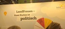 Bäuerinnen Österreich auf der Grünen Woche 2026 Es zeigt sich, dass die Anliegen der deutschen Bäuerinnen ziemlich gleich sind wie die der österreichischen. © Liehmann/LK OÖ