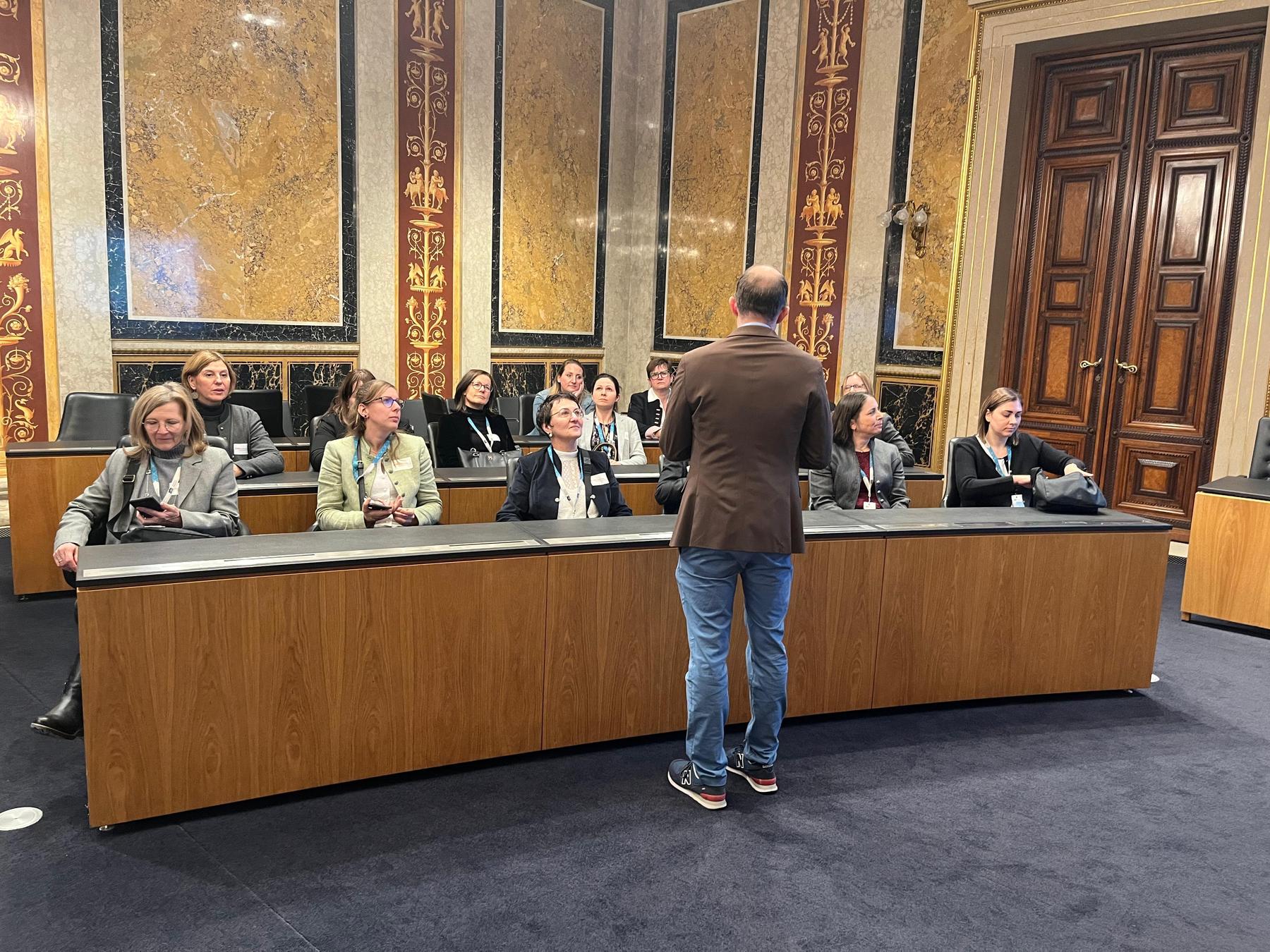 Wienexkursion von ZAMm-Teilnehmenden 2026 10 © Jernej/LKÖ