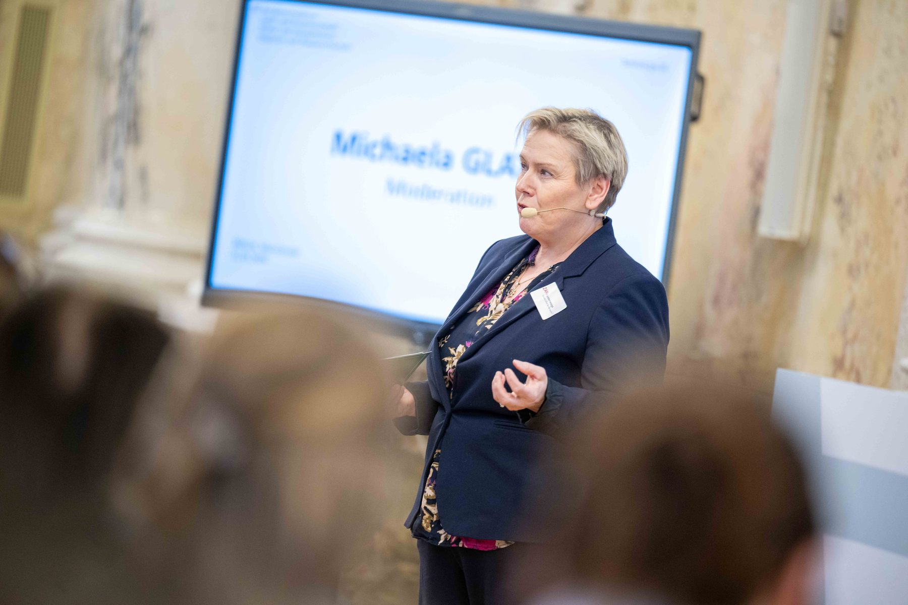 Wienexkursion der ZAMm-Teilnehmenden 2026 DI Michaela Glatzl, Geschäftsführerin der "Bäuerinnen Österreich", der Interessenvertretuung der Frauen in der Land- und Forstwirtschaft und dem ländlichen Raum. © Hemerka/BMLUK