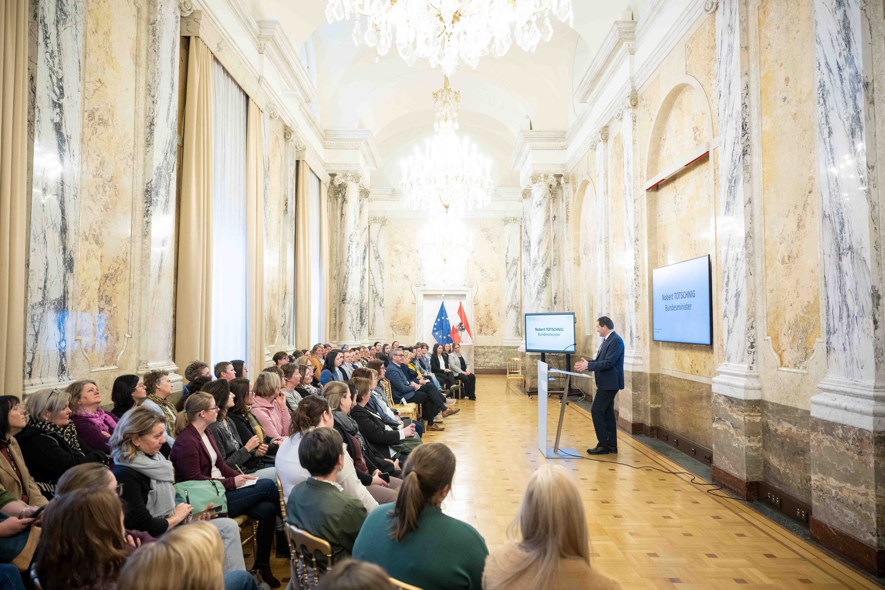 Wienexkursion der ZAMm-Teilnehmenden 2026 © Hemerka/BMLUK