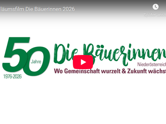 Screenshot Jubiläumsfilm Die Bäuerinnen NÖ