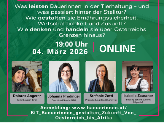 BiT Bäuerinnen gestalten Zukunft 4.3.2026