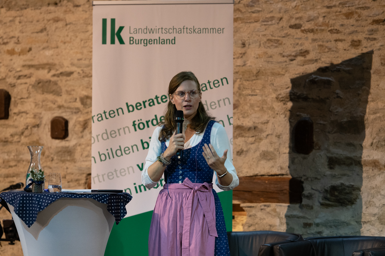 Landesbäuerinnentag Burgenland 2026 Landeshauptmann-Stellvertreterin und Agrarlandesrätin Anja Haider-Wallner. © Ernst Breitegger