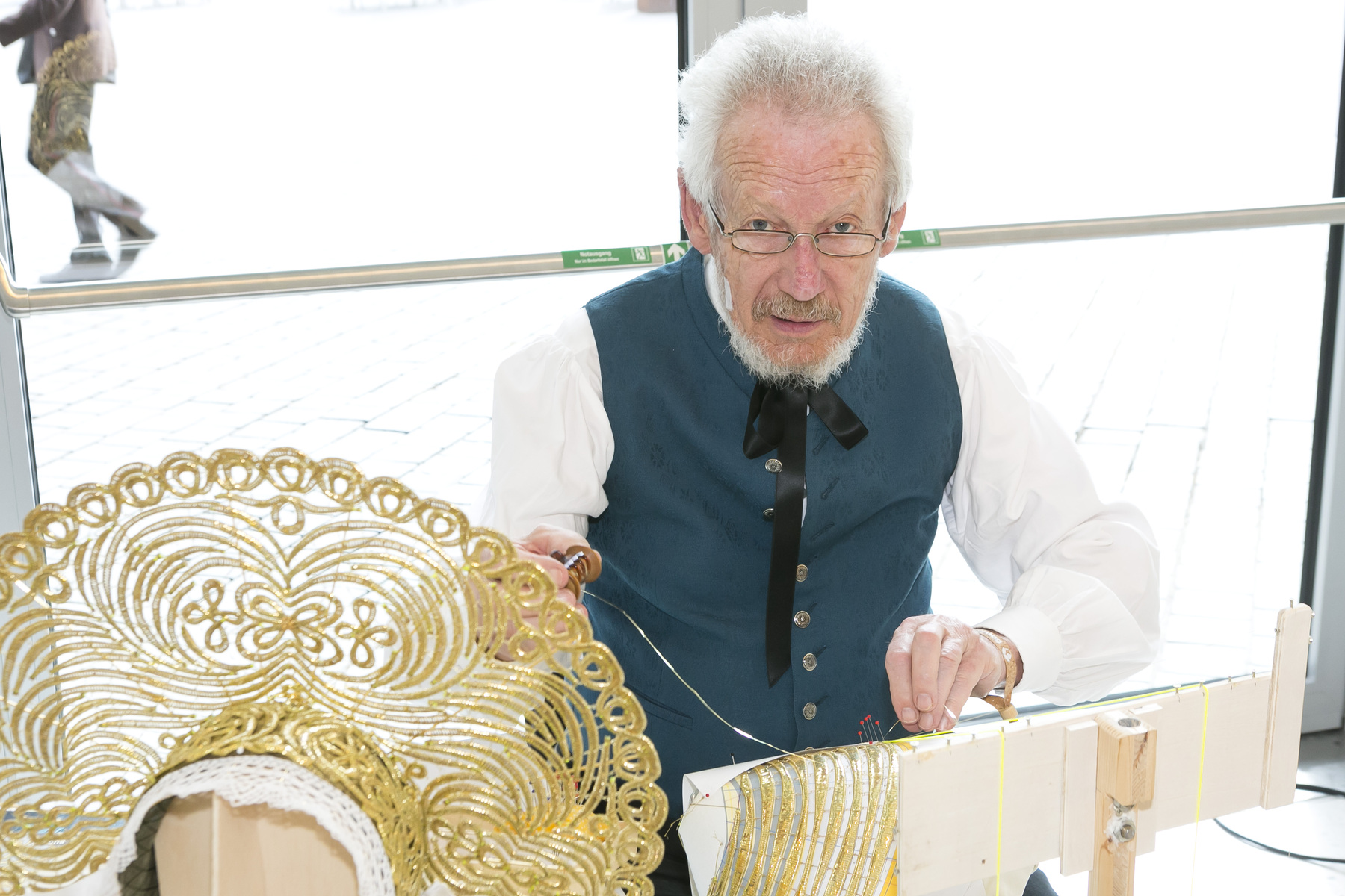 Trachtenschau beim BBT 2026 21 ein wertvoller Teil der Geschichte, denn sie sind reine Handarbeit,... © APA-Fotoservice/Dietmar Mathis