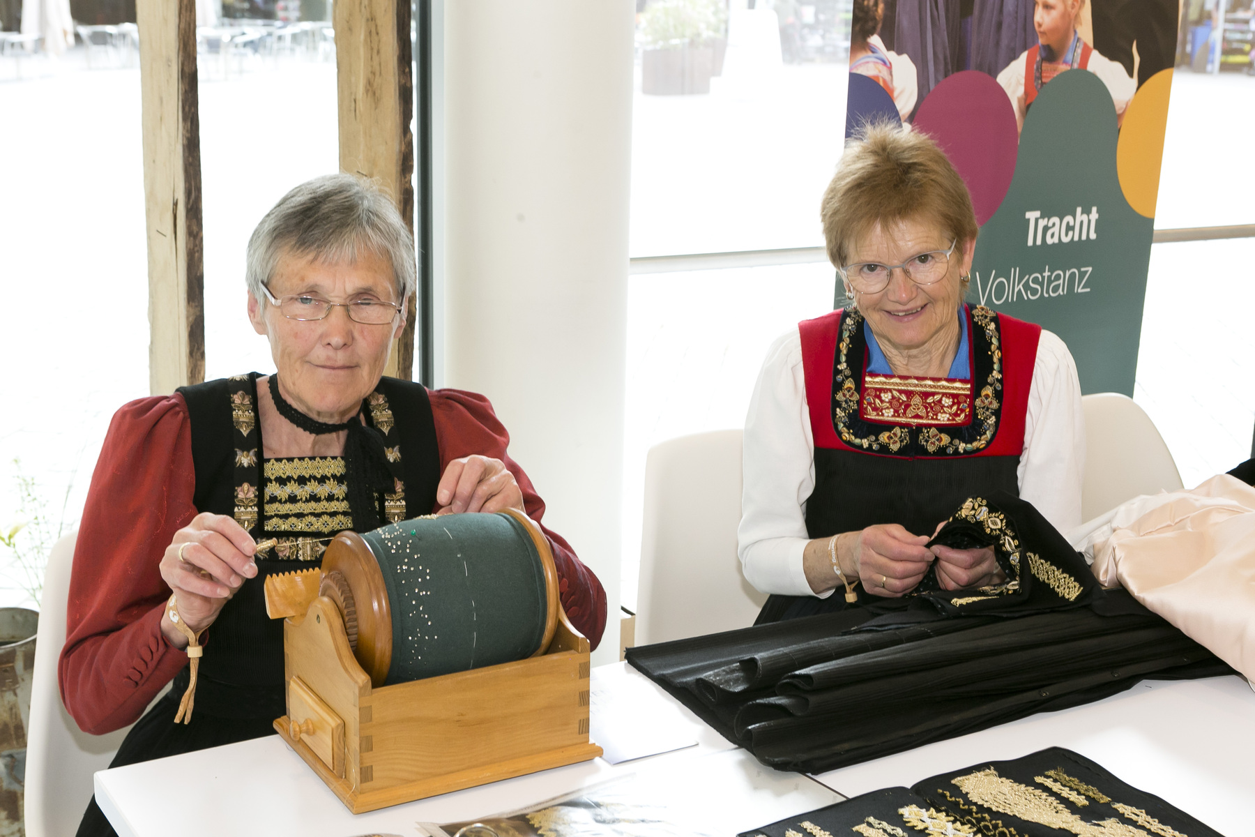 Trachtenschau beim BBT 2026 24 die Vorarlberger Trachten sind etwas ganz besonderes.  © APA-Fotoservice/Dietmar Mathis