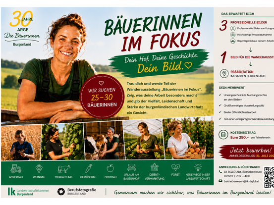 Wanderausstellung Bäuerinnen Burgenland © Bäuerinnen Burgenland