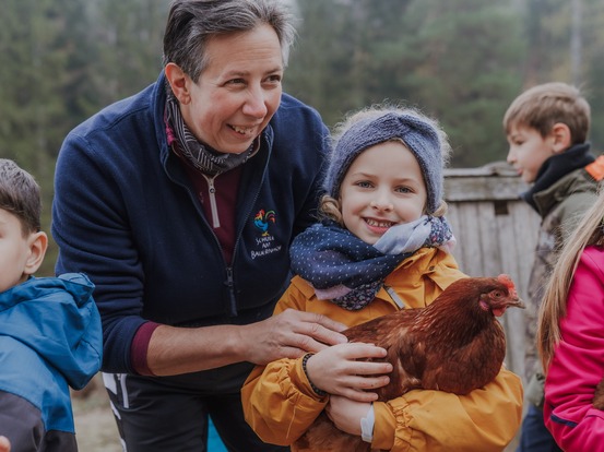 Vielfalt am Bauernhof kennenlernen © Sophie Balber
