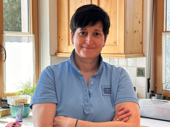 Maria Fröch aus Zemendorf © E. Wimmer/Landwort für ZAMm unterwegs