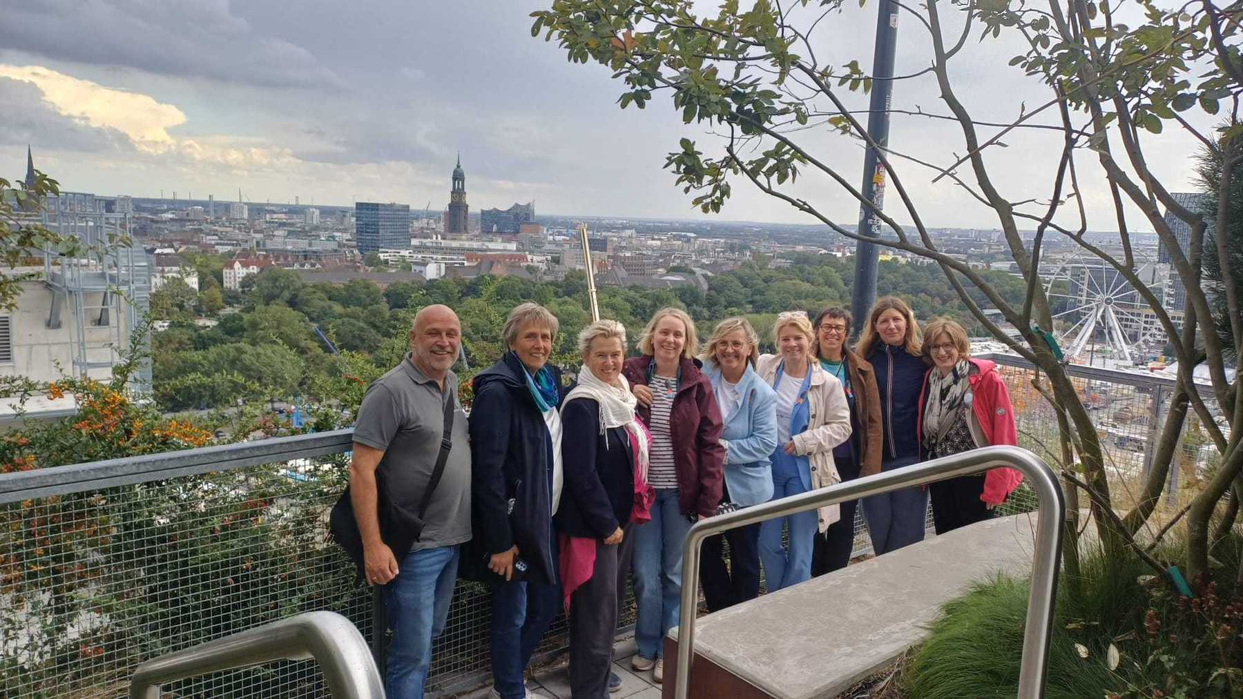 Vier-Länder-Treffen 2026 Besichtigung des Grünen Bunkers in Hamburg durch die Baumschule von Ehren © Deutscher LandFrauenverband e.V. (dlv)