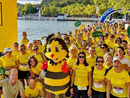 Teamfoto beim Raiffeisenbogen mit Wilhelmer_Jester_Brunner © LK Kärnten Huber