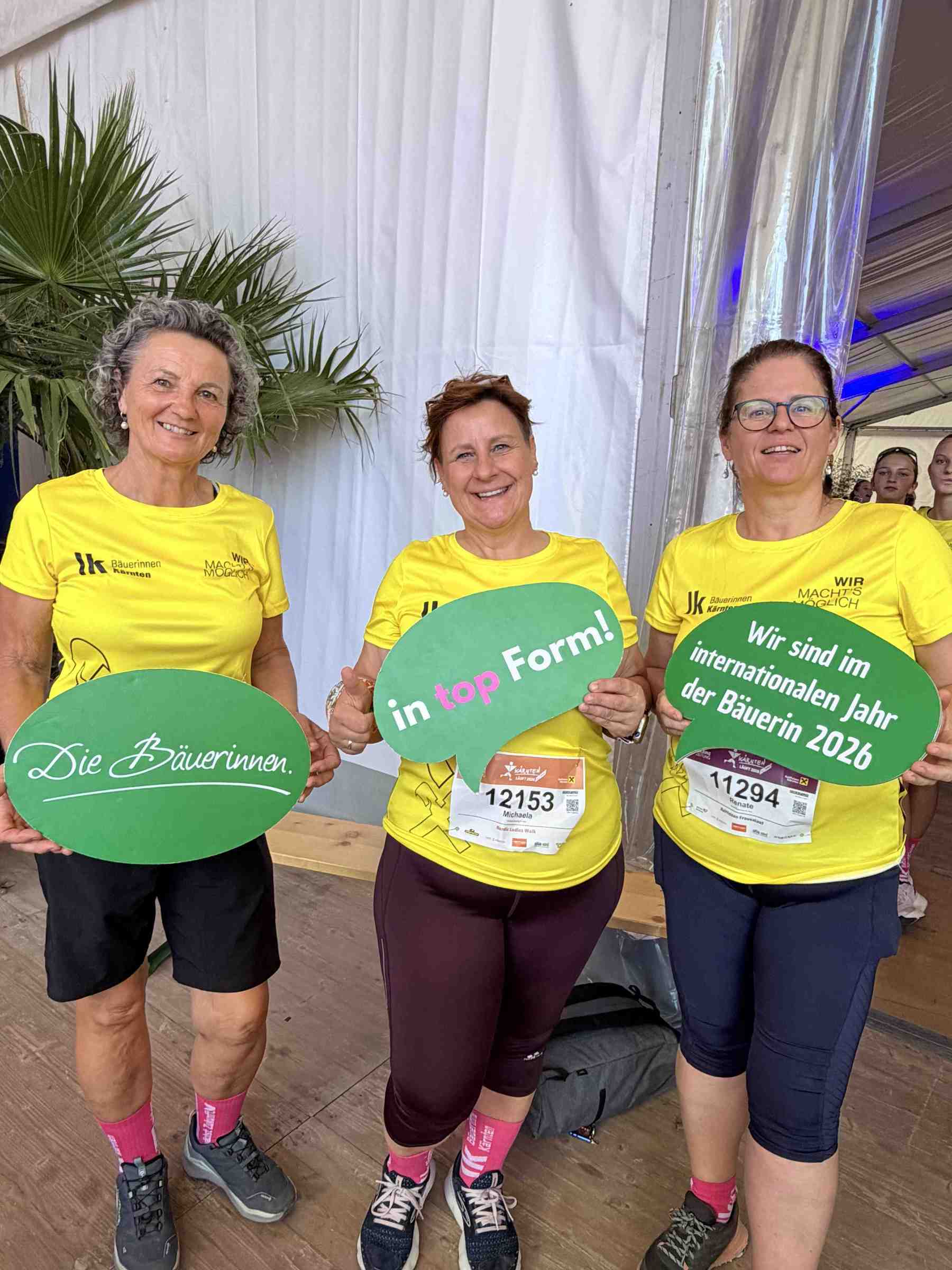 Anni Ruttnig, Michaela Zaussnig, Renate Biedermann © LK Kärnten