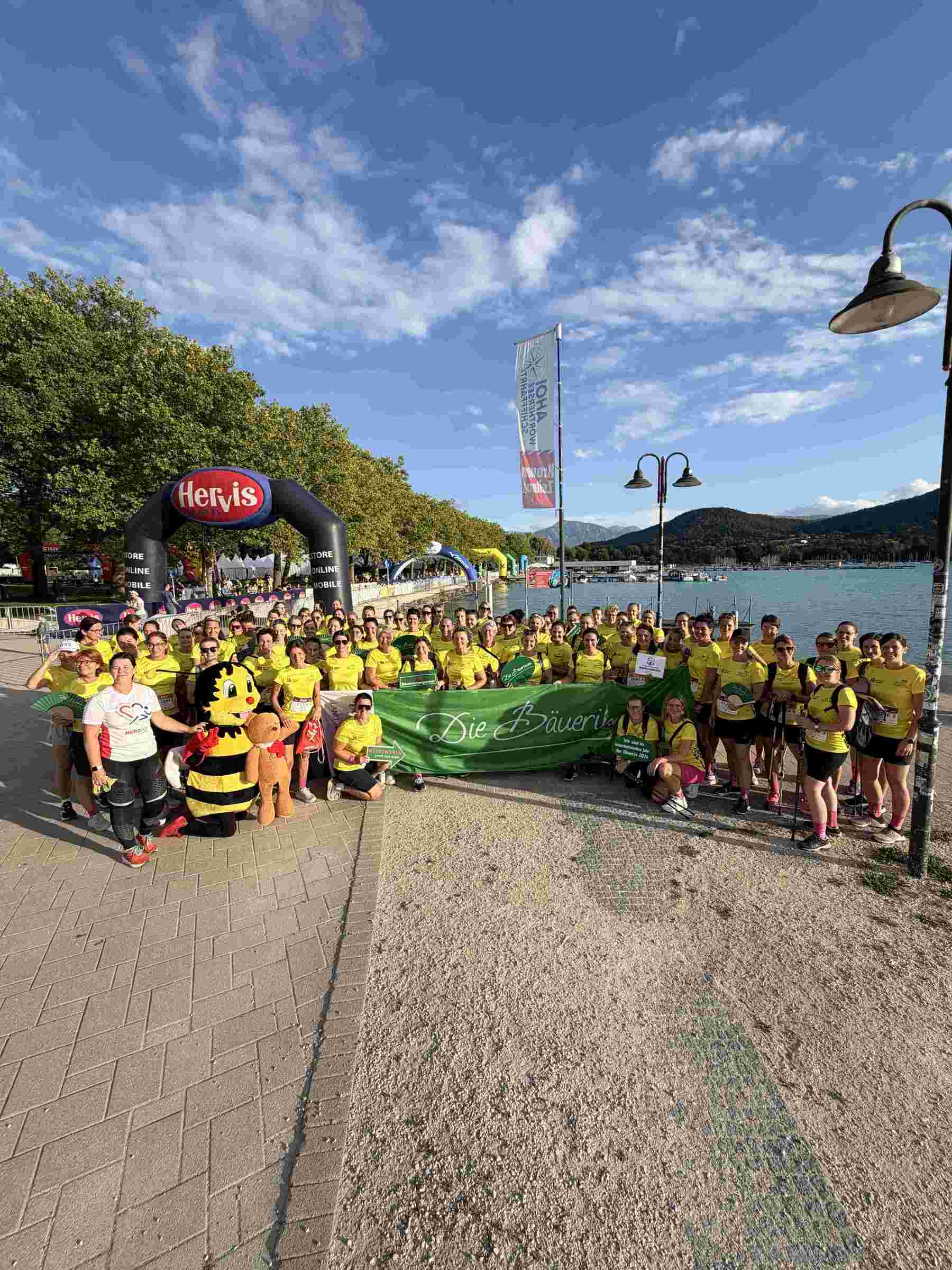 Bäuerinnenteam beim Raiffeisen Frauenlauf © LK Kärnten