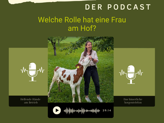Podcast mit Elisabeth über die Rolle der Bäuerin am Hof © Jakob Lang/LQB