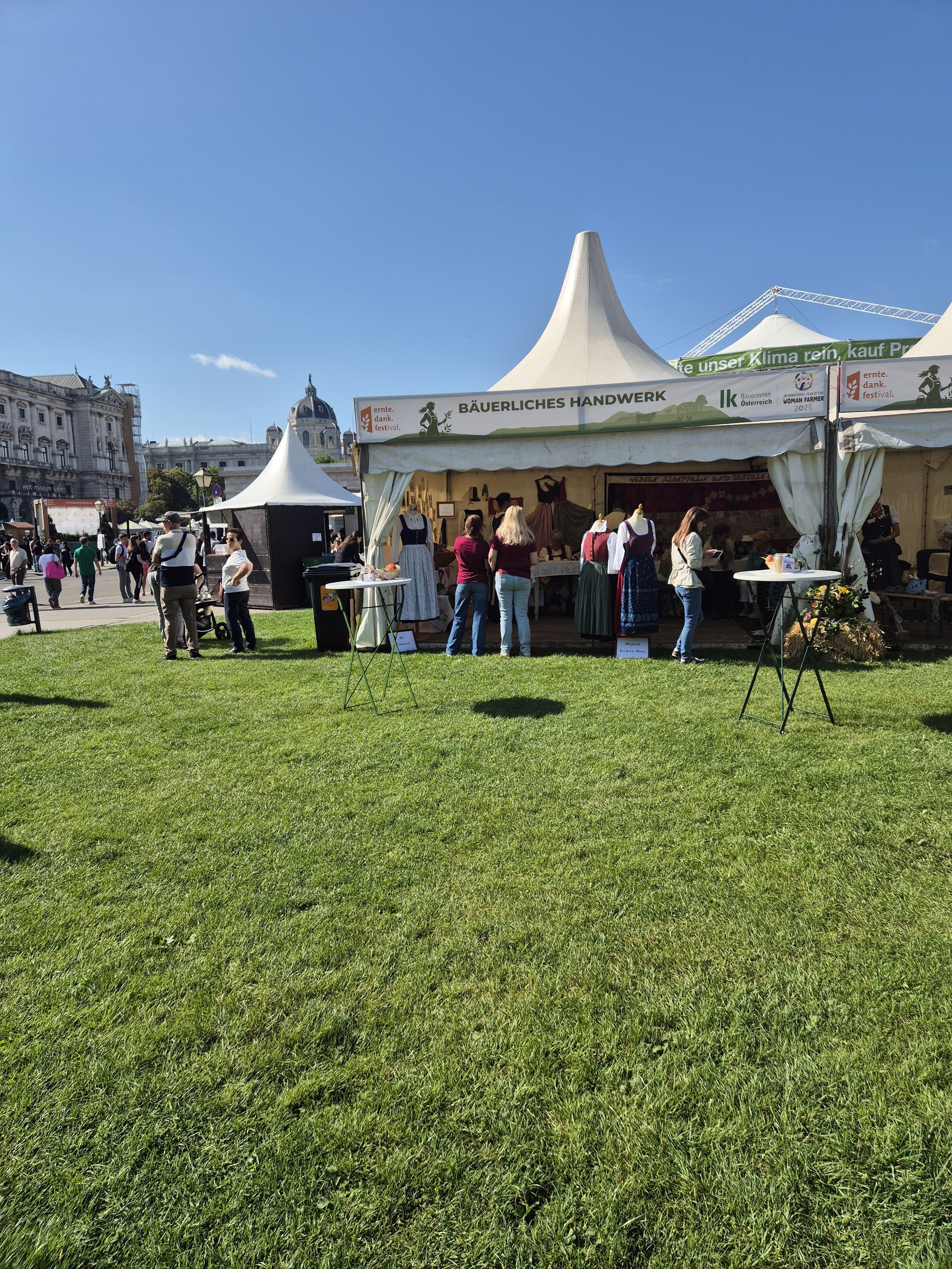 Bäuerinnendorf beim ernte.dank.festival 2026 © Habentheuer/Bäuerinnen NÖ