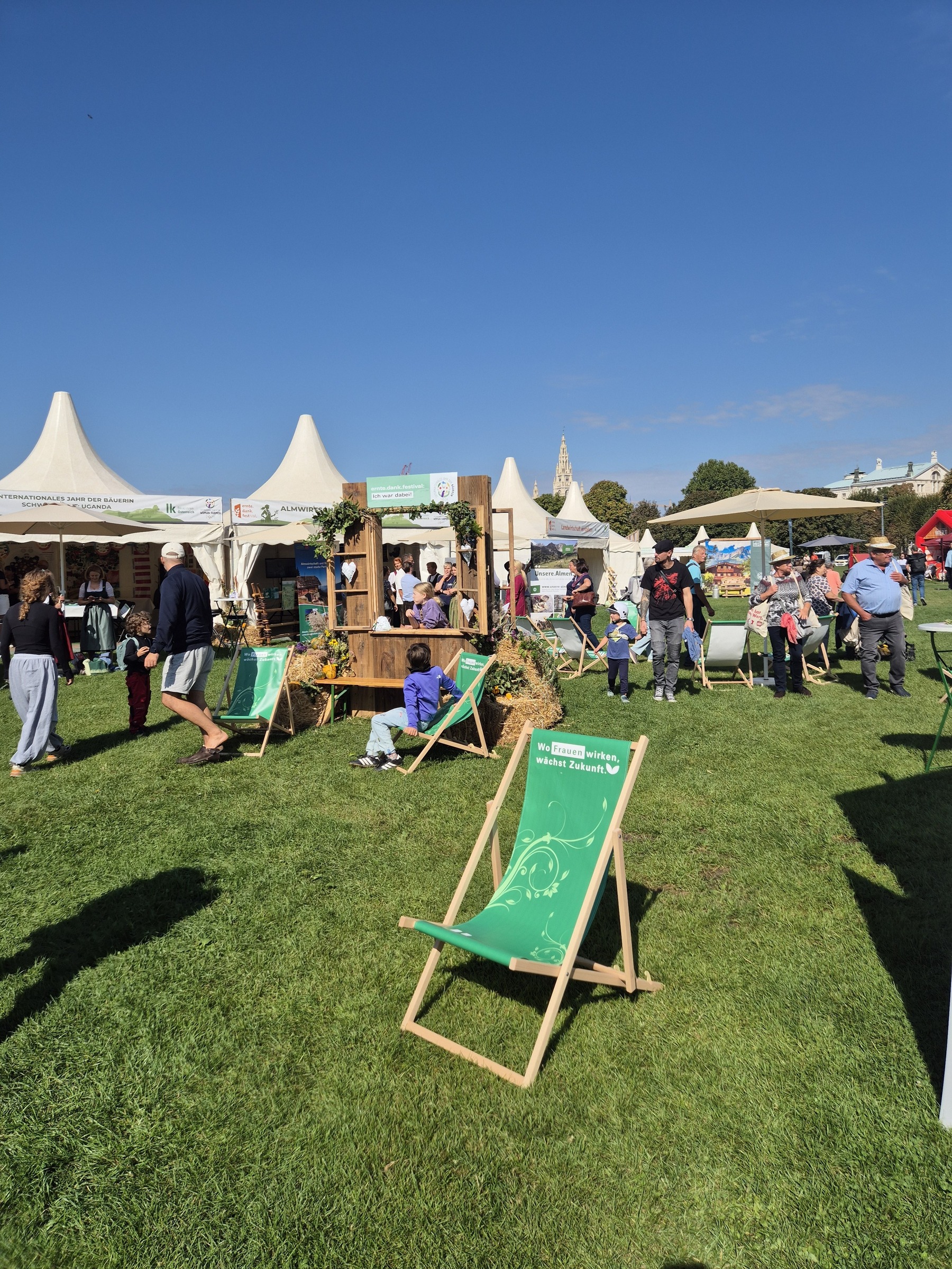 Bäuerinnendorf beim ernte.dank.festival 2026 © Habentheuer/Bäuerinnen NÖ