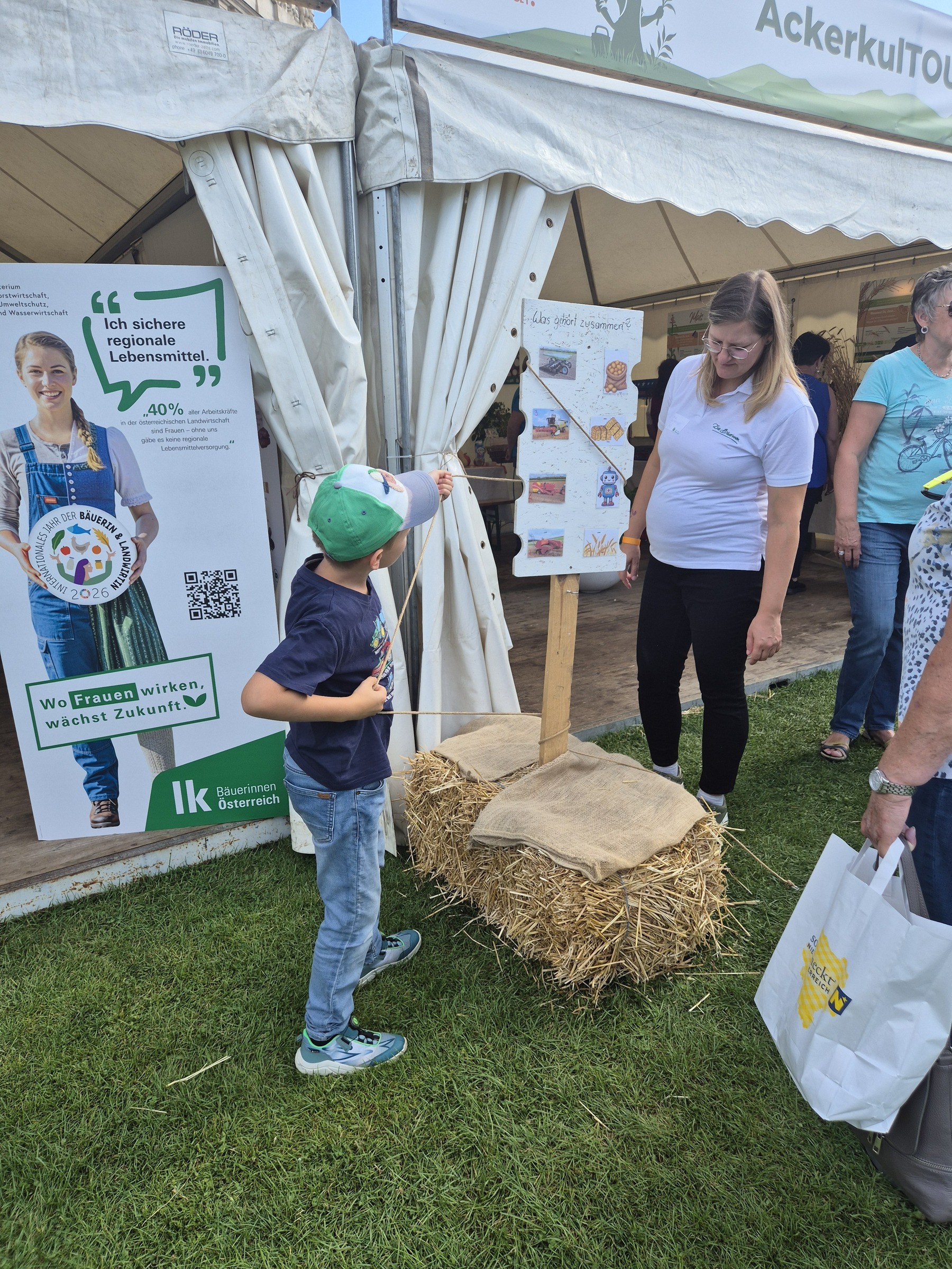 Bäuerinnendorf beim ernte.dank.festival 2026 © Habentheuer/Bäuerinnen NÖ