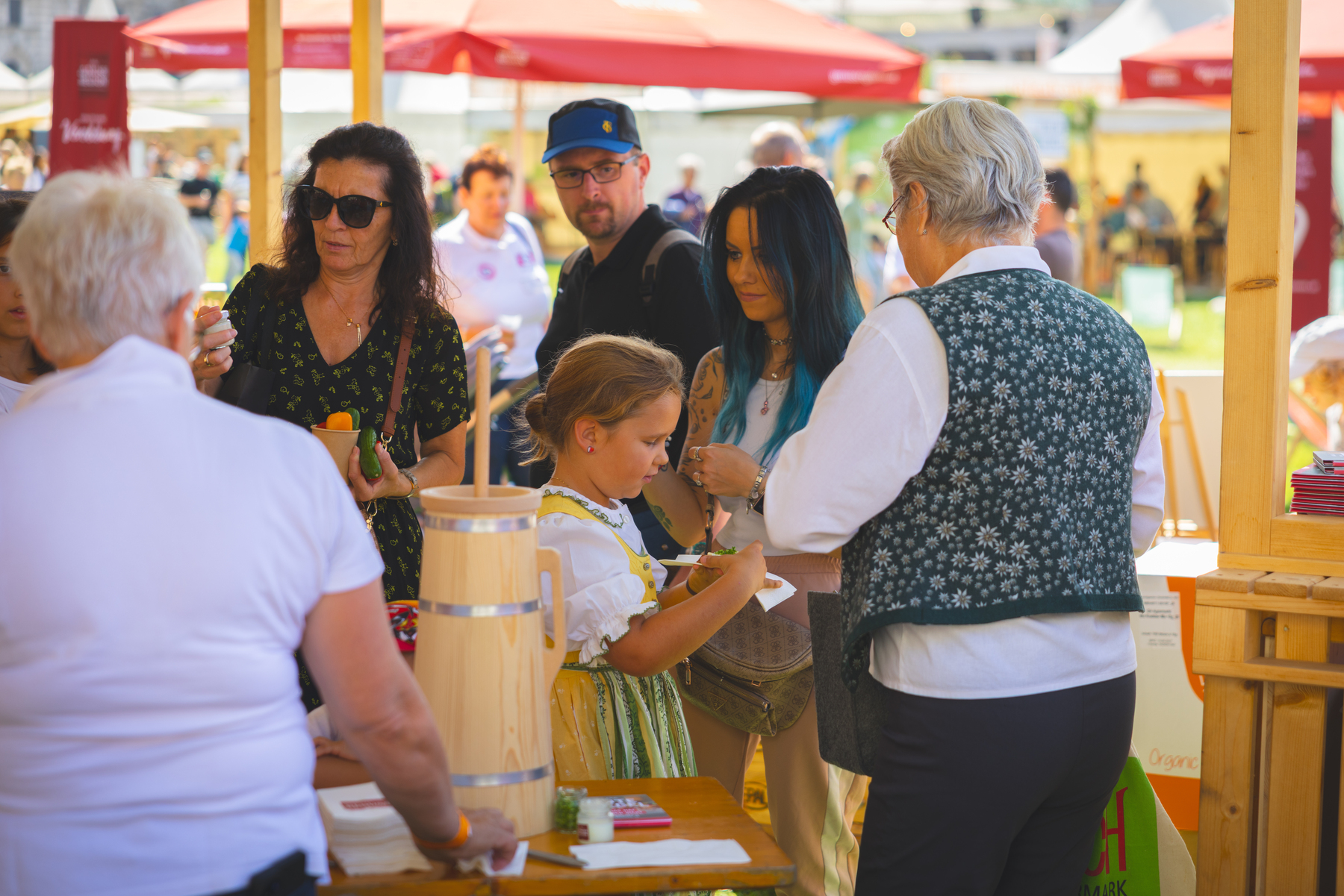 Bäuerinnendorf beim ernte.dank.festival 2026 © ÖSF-Praxmarer