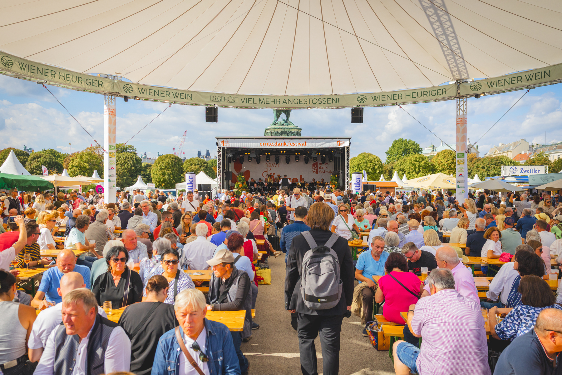 Bäuerinnendorf beim ernte.dank.festival 2026 © ÖSF-Praxmarer