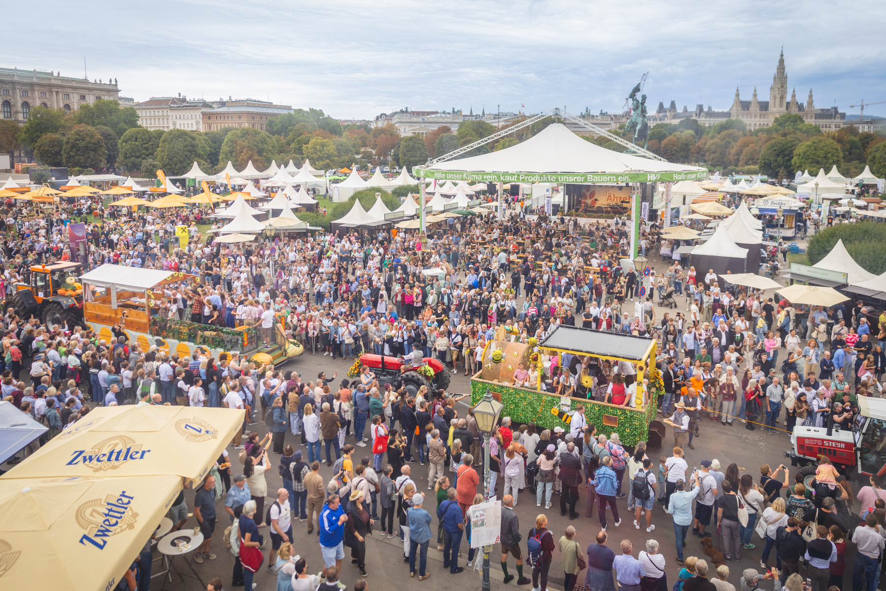 Bäuerinnendorf beim ernte.dank.festival 2026 © ÖSF-Praxmarer