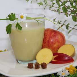 Apfel-Erdäpfelsuppe Apfel-Erdäpfelsuppe