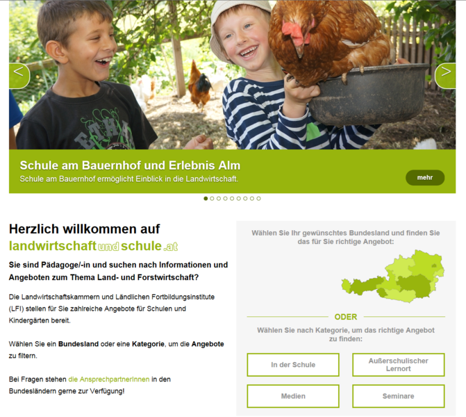 HP landwirtschaftundschule.at HP landwirtschaftundschule.at