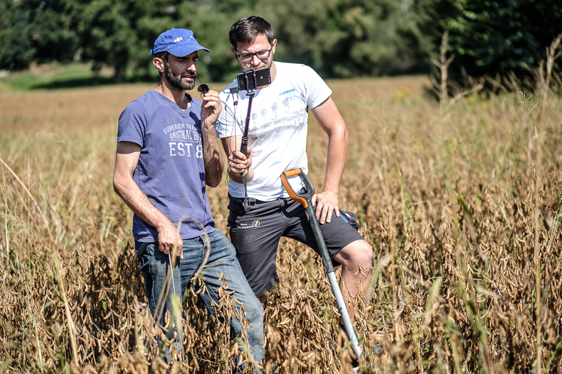 Farminar Biosoja, DI Willi Peszt und Georg Schoditsch berichteten live.jpg