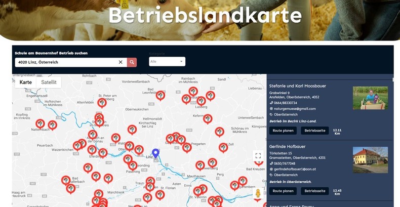 Schule am Bauernhof in eurer Nähe! Schule am Bauernhof in eurer Nähe!