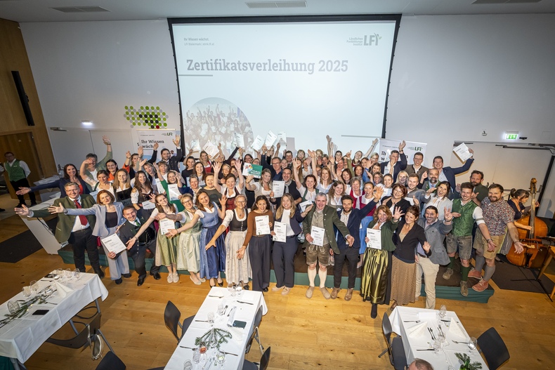 LFI Zertifikatsverleihung ©&nbsp;Foto Fischer