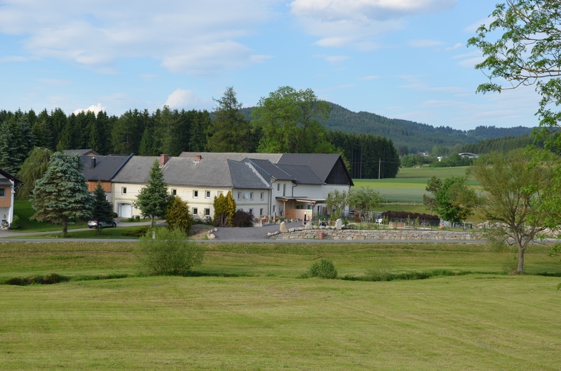 Ansicht des Bauernhofes Pointner.