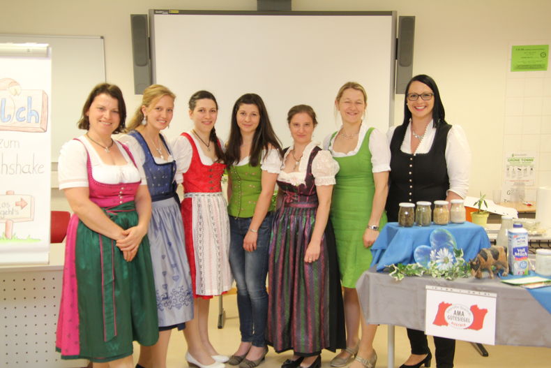 Sonja Neubauer, Andrea Schlögl, Elisabeth Kornfell, Tamara Eckner, Christina Scheiwein, Bernadette Brandstetter und Andrea Igel ©&nbsp;Seminarbäuerinnen NÖ