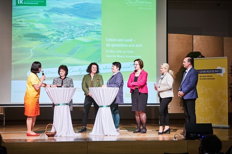 Leben am Land – da gestalten wir mit! Funktionieren Landgemeinden ohne Frauen? ©&nbsp;LK NÖ / Franz Gleiss