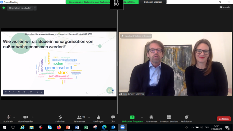 Das Bild von uns muss stimmen, wenn es aus dem Dialog mit den Bäuerinnen kommt. ©&nbsp;ARGE Österreichischer Bäuerinnen